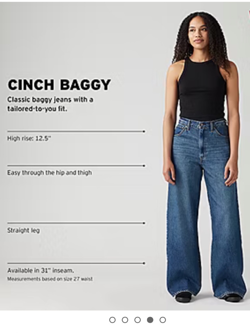 Levi's Cinch Baggy Jeans — Chasing Dreams